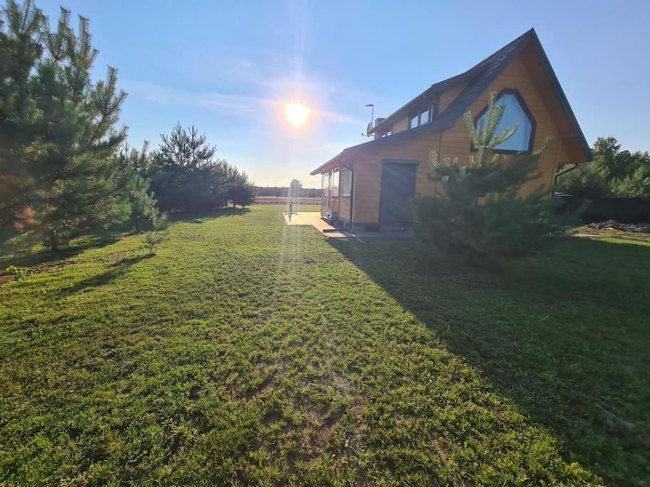 Dom Male Mazury Villa Drozdowo Eksteriør billede
